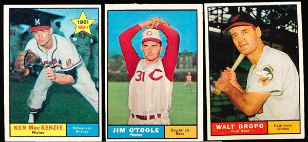 1961 Topps Bb- 20 Diff