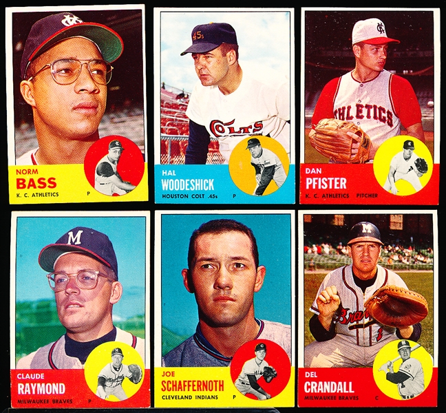 1963 Topps Bb- 6 Diff