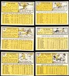 1963 Topps Bb- 6 Diff