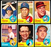 1963 Topps Bb- 6 Diff