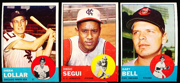 1963 Topps Bb- 20 Diff