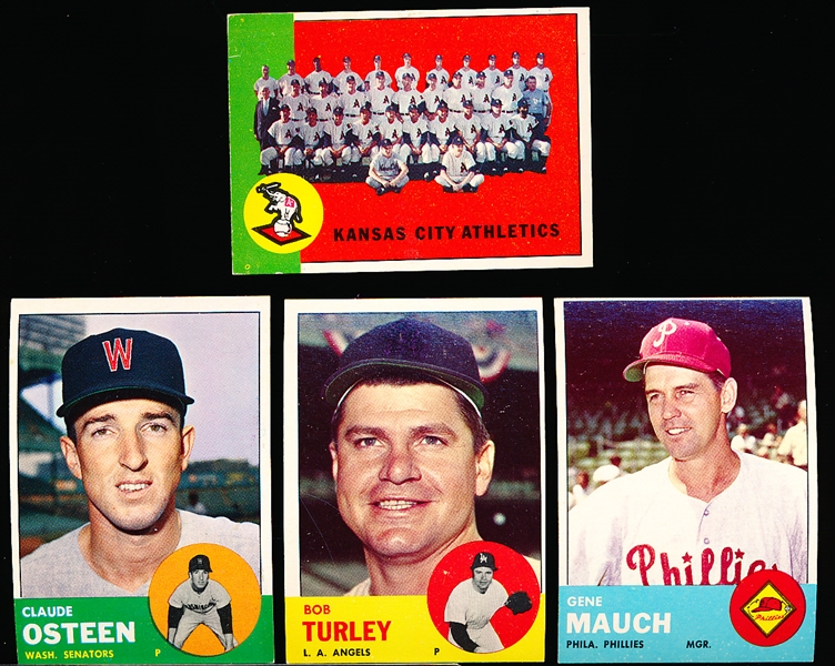 1963 Topps Bb- 27 Diff