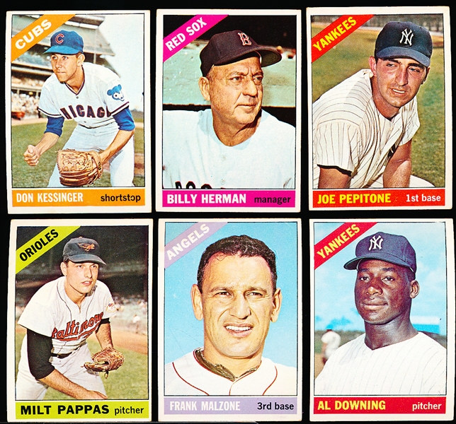 1966 Topps Bb- 6 Diff