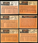 1966 Topps Bb- 6 Diff