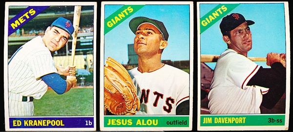 1966 Topps Bb- 20 Diff