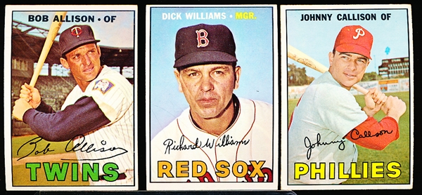 1967 Topps Bb- 20 Diff