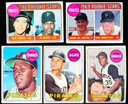 1969 Topps Bb- Pitt Pirates- 25 Diff