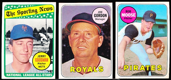 1969 Topps Bb- 25 Diff