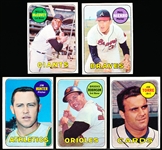 1969 Topps Bb- 5 Diff