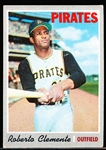 1970 Topps Bb- #350 Roberto Clemente, Pirates