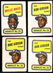 1970 Topps Bb Story Booklets- 4 Cards