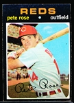 1971 Topps Bb- #100 Pete Rose, Reds