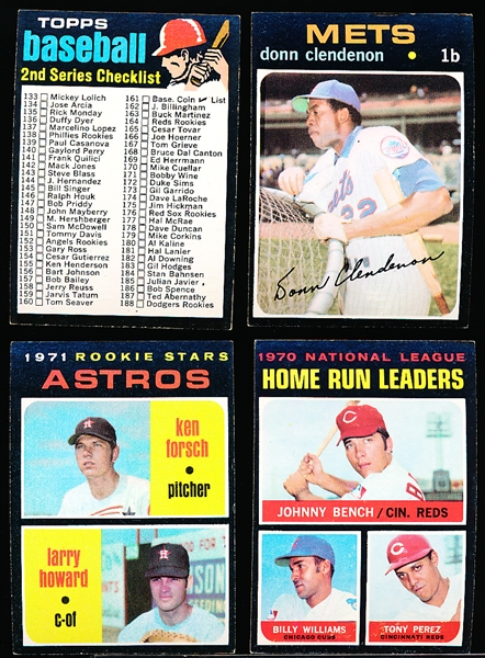 1971 Topps Bb- 25 Diff