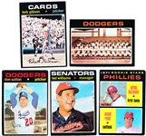 1971 Topps Bb- 5 Diff