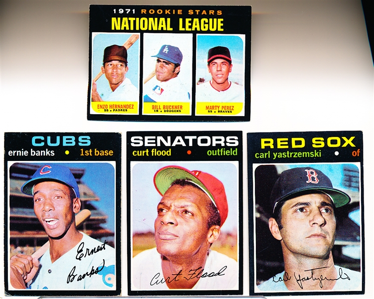 1971 Topps Bb- 4 Diff