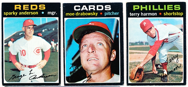 1971 Topps Bb- 20 Diff Hi#’s