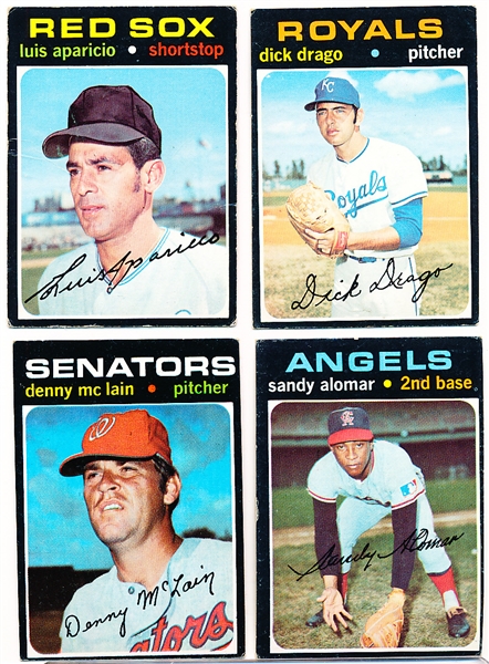 1971 Topps Bb- 14 Diff Hi#’s