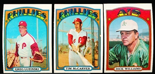 1972 Topps Bb- 30 Diff