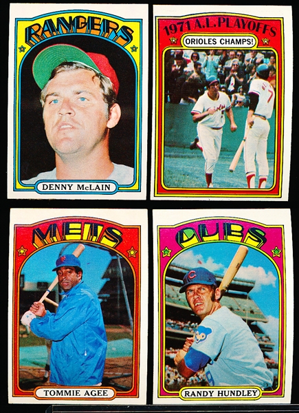 1972 Topps Bb- 30 Diff