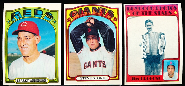 1972 Topps Bb- 30 Diff