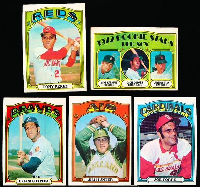 1972 Topps Bb- 5 Stars