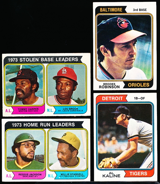1974 Topps Baseball- 50 Diff