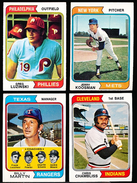 1974 Topps Bb- 50 Diff