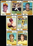 1974 Topps Bb- 7 Diff Wash NL