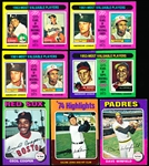 1975 Topps Bb- 25 Cards