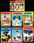 1975 Topps Bb- 7 Diff