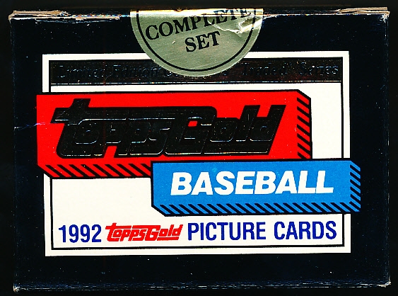 1992 Topps Baseball- Gold Traded Set of 132 Cards