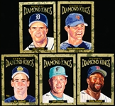 1996 Donruss Bb- Diamond Kings- 5 Diff- NrMt-Mt- each # of 10,000