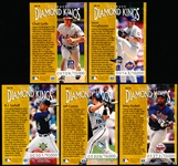 1996 Donruss Bb- Diamond Kings- 5 Diff- NrMt-Mt- each # of 10,000