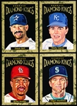 1996 Donruss Bb- Diamond Kings- 4 Diff- NrMt-Mt- each # of 10,000