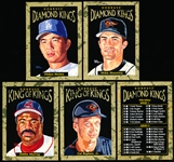 1996 Donruss Bb- Diamond Kings- 4 Diff- NrMt-Mt- each # of 10,000