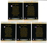 1997 Donruss Bb- Diamond Kings- 5 Diff- NrMt each # of 10,000