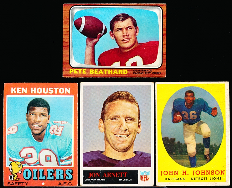 Four Football Cards