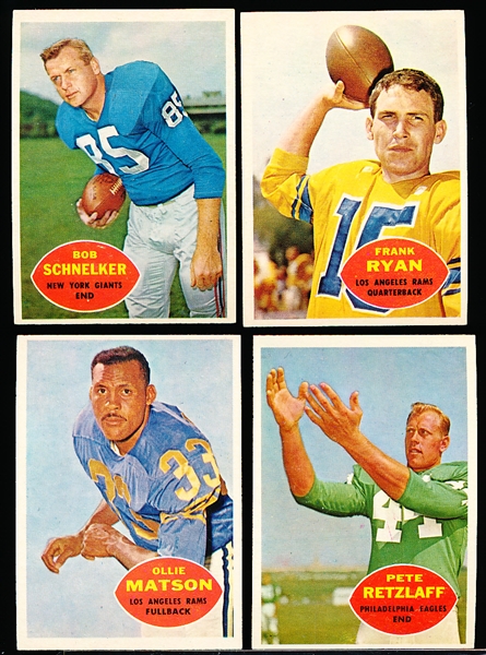 1960 Topps Fb- 10 Diff