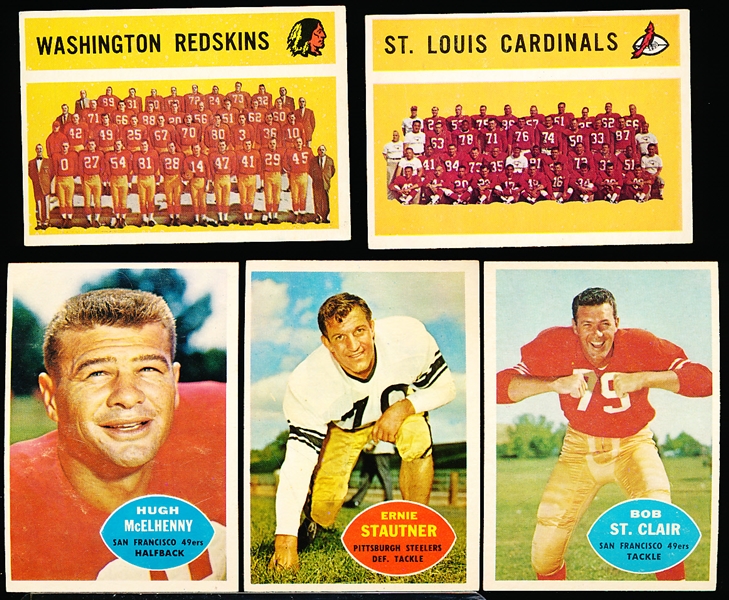 1960 Topps Fb- 15 Diff