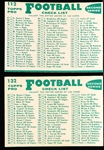 1960 Topps Fb- 15 Diff
