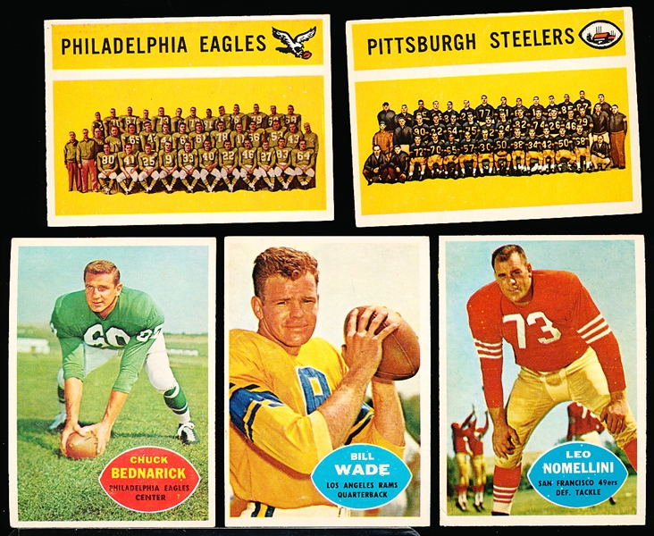 1960 Topps Fb- 13 Diff