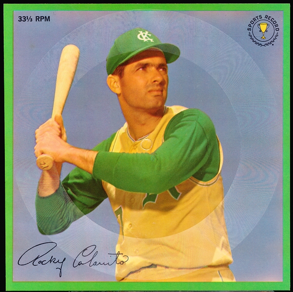 1964 Auravision Records Bsbl.- Rocky Colavito, A’s