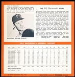 1964 Auravision Records Bsbl.- Bill Mazeroski, Pirates
