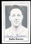 Auto’d 1978 Grand Slam Bsbl. #64 Debs Garms