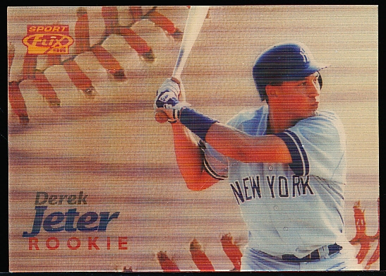 1996 Sportflix Bsbl. #139 Derek Jeter “Rookie”