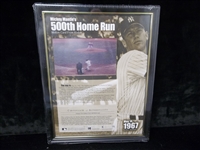 1990’s Kodak Framed MLB Mickey Mantle’s 500th HR Full Motion Card