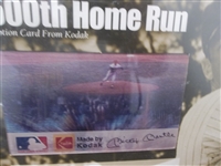 1990’s Kodak Framed MLB Mickey Mantle’s 500th HR Full Motion Card