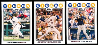 2008 Topps Bsbl. Detroit Tigers Retail Team Set of 14 Cards