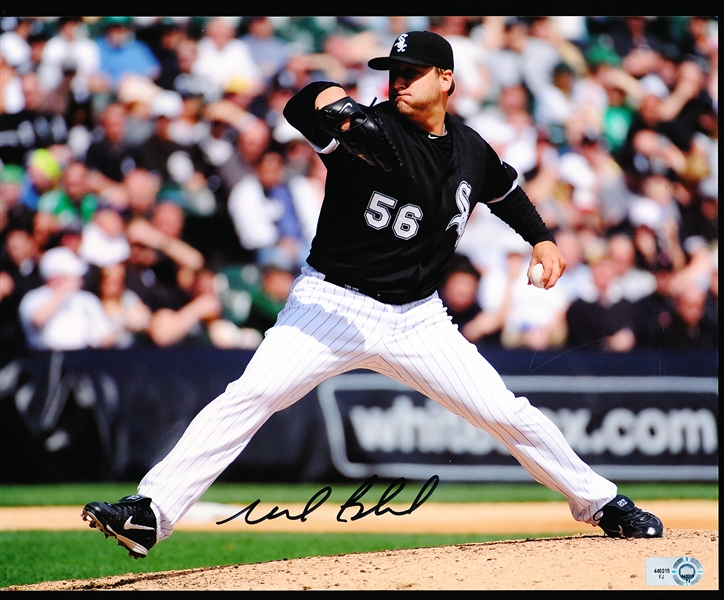 Autographed Mark Buehrle Chicago White Sox MLB Color 8” x 10” Photo- MLB Authenticated