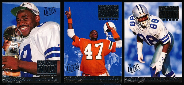 1993 Ultra Ftbl. “Michael Irvin”- 10 Diff. Cards
